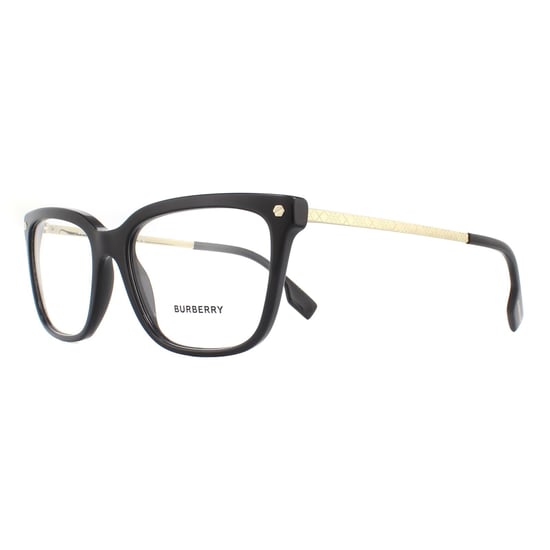 Burberry Square Womens Black on Vintage Check Glasses Frames - Image 2