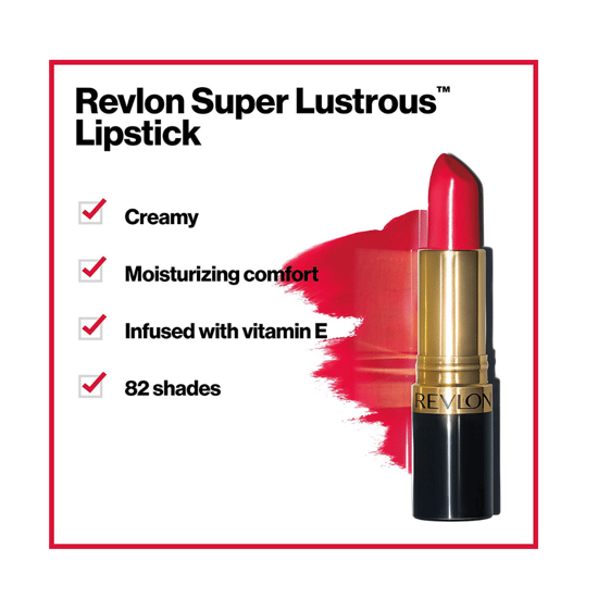 Revlon Super Lustrous Matte Lipstick 4.2g - 006 Really Red