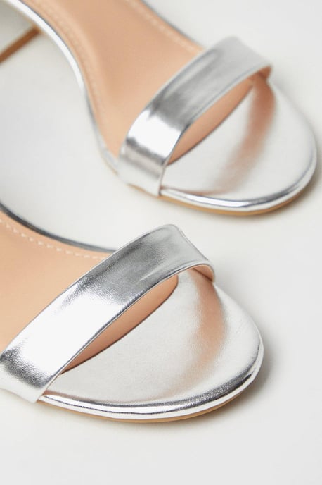 Thelma Ankle Strap Medium Block Heeled Sandals - Image 4