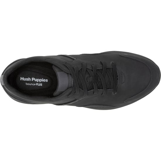 Hush Puppies The Good Leather Men's Black Trainers - Image 4