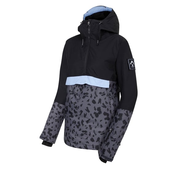 Dare2b Dames snowburst leopard print overhead ski jas - Image 3