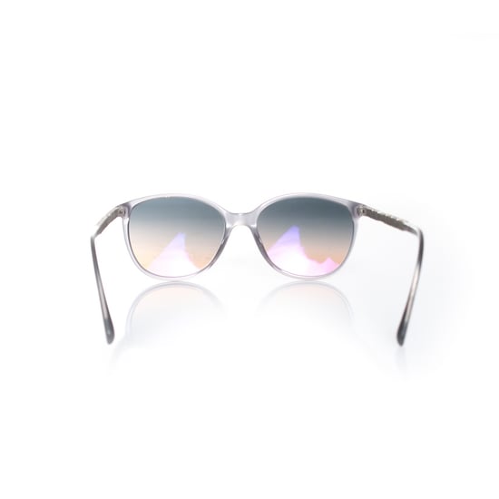 grey sunglasses with rhinestones temples - Image 4