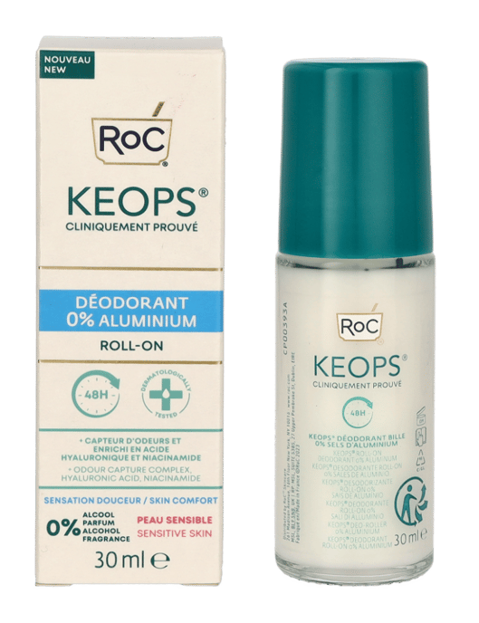 RoC Keops Deo Roll-On - Sensitive Skin30 ml. - Image 1
