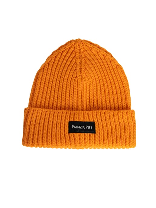 Patrizia Pepe Cap Woman's Orange - Image 1