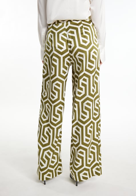 Dreimaster fabric trousers women - Image 4