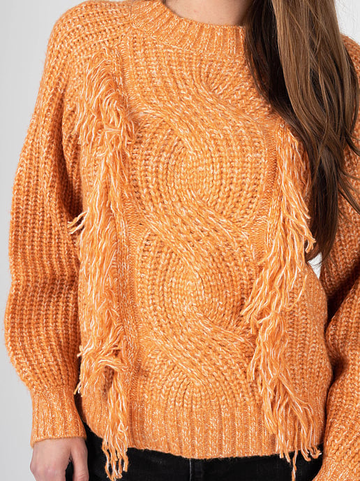 Silvian Heach Pullover Woman's Orange - Image 5