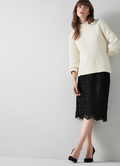 LK Bennett Lola Skirt, Black