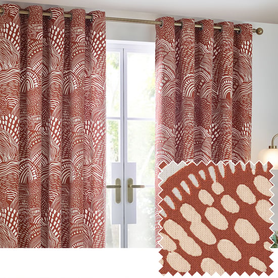 HÖEM Nola Abstract Curtains - Image 1