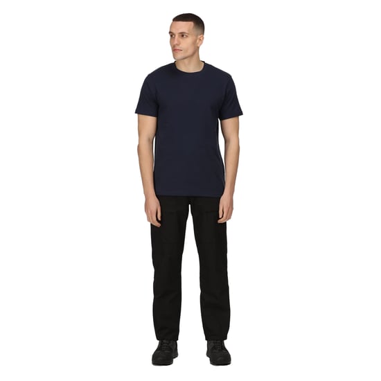 Regatta Mens Pro Cotton Soft Touch T-Shirt (Navy)