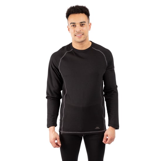 Trespass Unisex Adult Sandler Base Layer Set (Black)