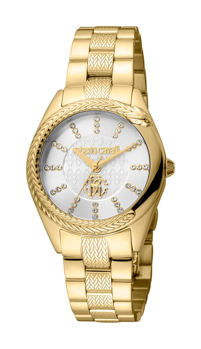 RC5L038M0055 Roberto Cavalli Womens Quartz Stainless Steel Silver 5 ATM 32 mm Watch - Image 1