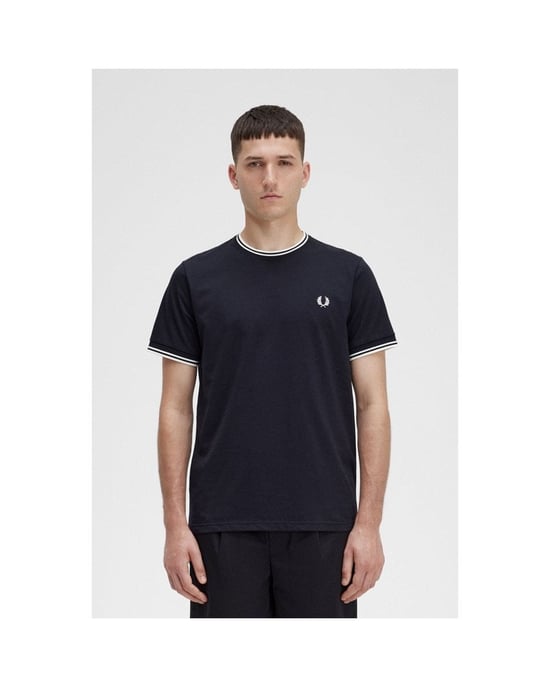 Fred Perry Mens Twin Tipped T-Shirt NOS - Image 1
