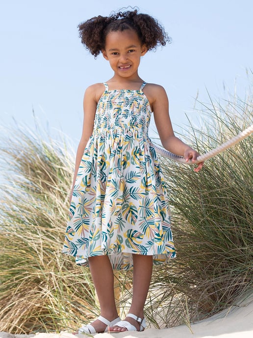 Kite Clothing Rainforest Shirred Sun Dress