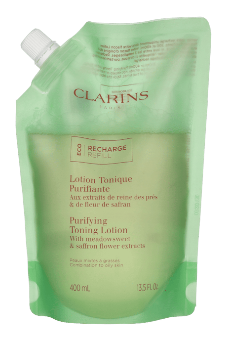 Clarins Purifying Toning Lotion Eco Refill 400 ml - Image 1