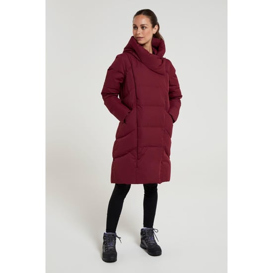 Mountain Warehouse Dam/Dam Cosy Extreme II Wrap Down Jacka (Bourgogne) - Image 1