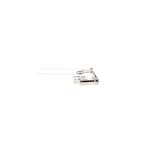 Christian Dior Clip-On Earrings in Sterling Silver - Image 5