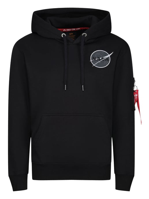 Alpha Industries Dark Side Hoody Black Reflective - Image 1