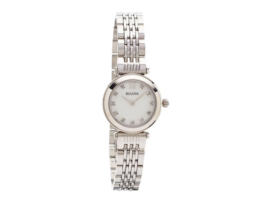 Bulova Womens Bulova 96S167 Ladies Diamond Set Bracelet Watch