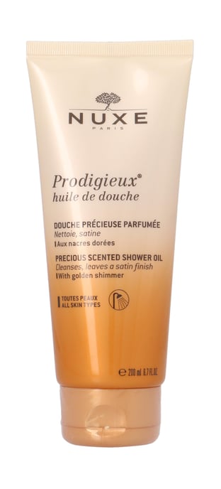 Nuxe Prodigieux Precious Scented Shower Oil With Golden Shimmer - Image 1