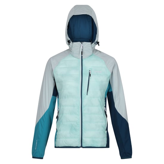 Regatta Womens/Ladies Andreson Pro Hybrid Jacket (Bleached Aqua/Tahoe Blue) - Image 1