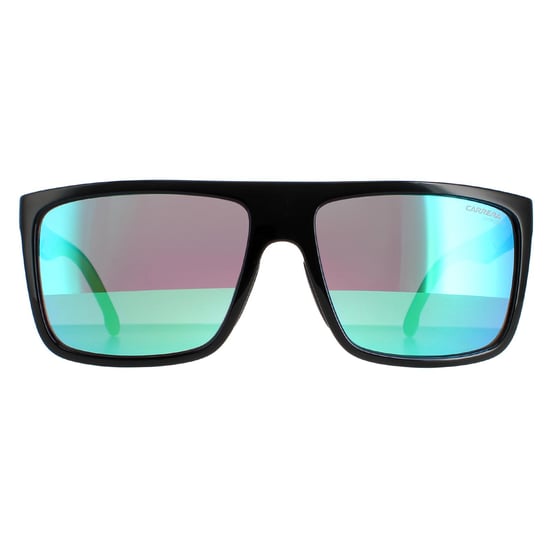 Carrera Square Mens Black Green Green Multilayer Mirror 8055/S
