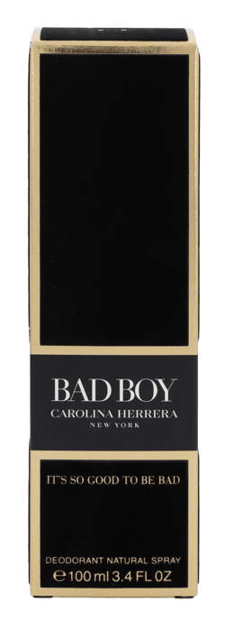 Carolina Herrera Bad Boy Deo Spray 100 ml - Image 2