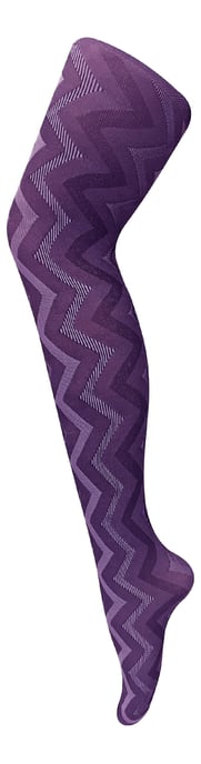 Sock Snob - Färgade 80 denier ogenomskinliga mode-strumpbyxor för damer - Weave - Image 1