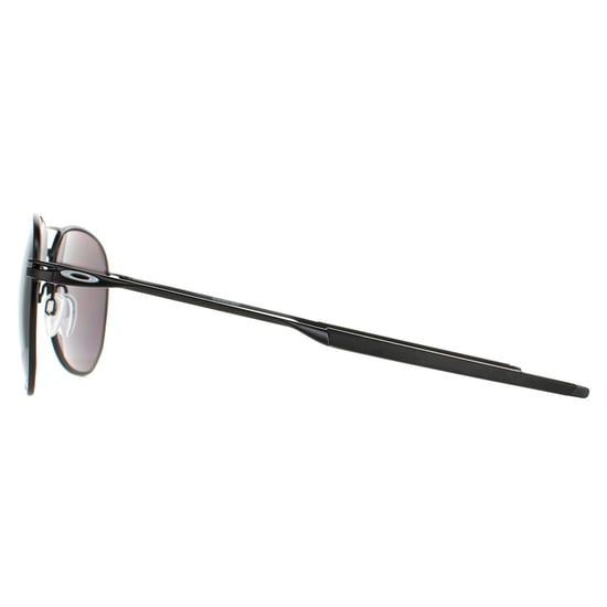 Oakley Aviator Mens Satin Black Prizm Black Polarized Contrail