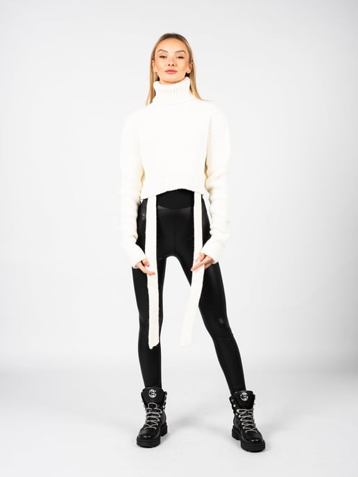 La haine Inside US Pullover LW614 Woman's White - Image 2