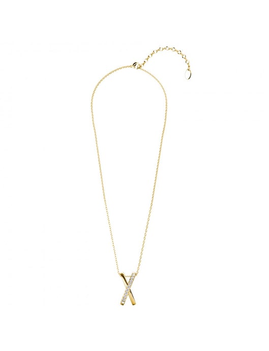 X Duo-hänge - guld och kristall - Image 5
