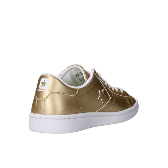 Converse Pro Womens Gold Trainers