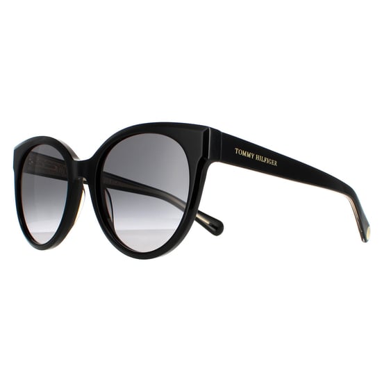 Tommy Hilfiger Cat Eye Womens Black Dark Grey Gradient TH 1885/S