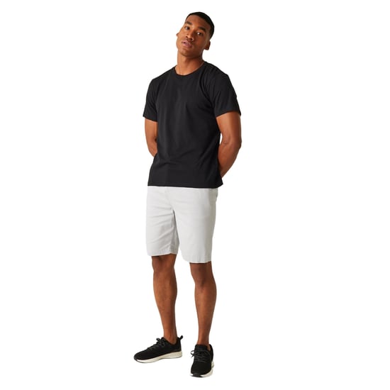 Regatta Mens Aldan Chino Shorts (Silver Grey) - Image 6