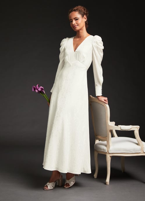 LK Bennett Rose Dresses, Ivory