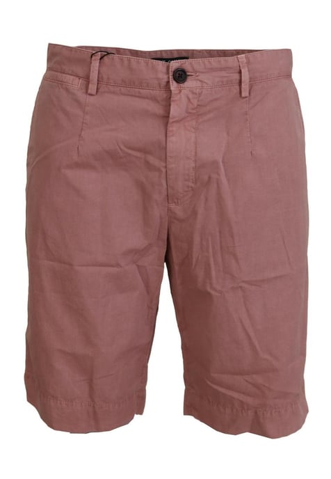 Dolce & Gabbana Men's Pink Chinos Cotton Casual Shorts - Image 1