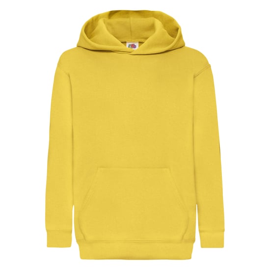 Fruit of the Loom Childrens/Kids Classic Hooded Sweatshirt (Sunflower) - Image 1