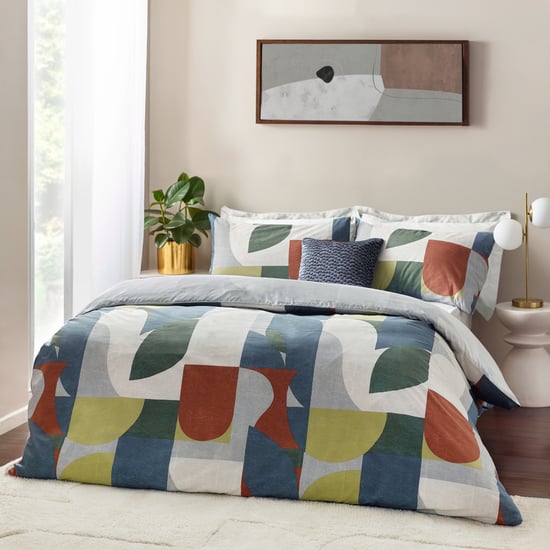 Siresa Geometric Duvet Cover Set - Image 1