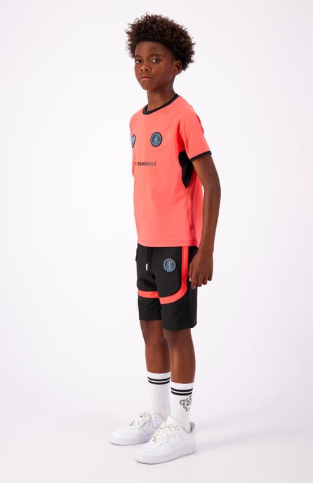Black Bananas Jr. Football Shorts, Black