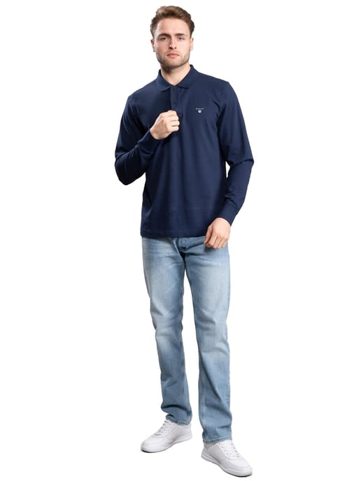 Gant | Mens Long Sleeve Polo Shirts