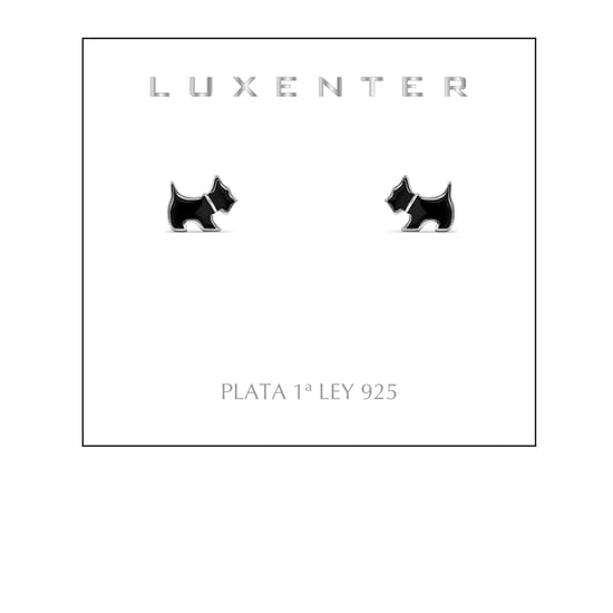 Luxenter 925 Sterling Silver rodiumpläterade örhängen - Trompik - Image 4
