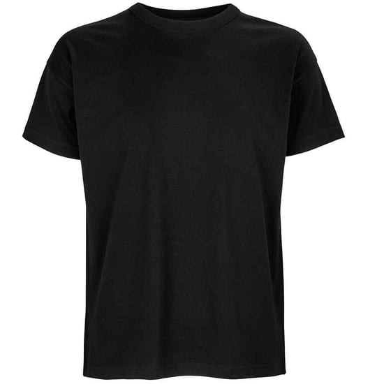SOLS Heren Boxy Organic Oversized T-shirt (Diep zwart) - Image 1