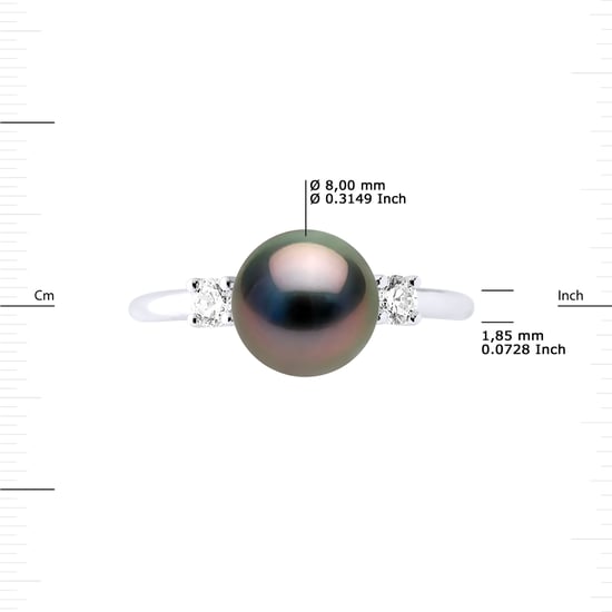 DIADEMA - Ring - Tahitian Pearl