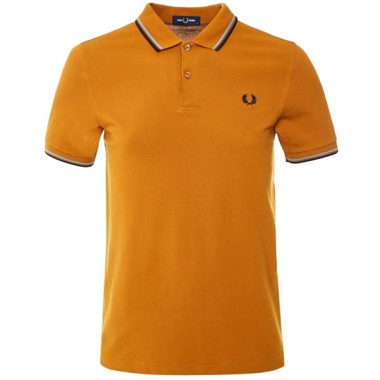 Fred Perry Twin Tipped M3600 644 Brown Polo Shirt