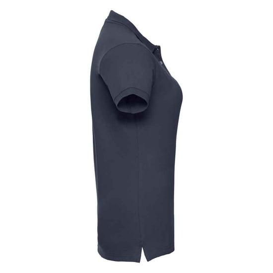 Russell Dames/Dames Piqué Stretch Poloshirt (Franse marine) - Image 3