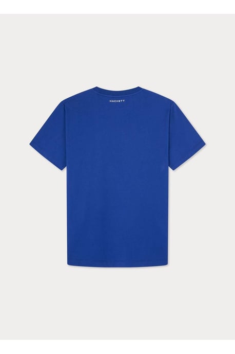 Hackett Sport Vector Graphic Short Sleeve T-shirt Cobalt Blue