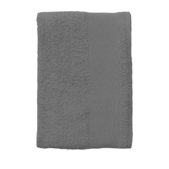 SOLS Eiland 50 Handdoek (50 X 100cm) (Donkergrijs) - Image 2