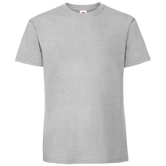 Fruit Of The Loom Mens Ringspun Premium T-Shirt (Zinc) - Image 1