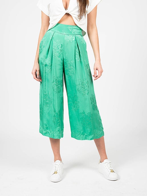 Pinko Trousers Teso 1 Woman's Green - Image 3