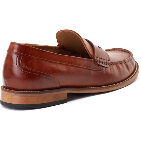 Base London Garfield Leren Herenpantoffels Burnt Tan - Image 2