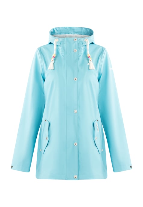 Schmuddelwedda Regenjas bridgeport Dames DONKER AQUA-280 - Image 1